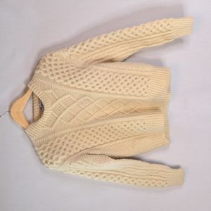 Irish all-wool sweater, size approximately small